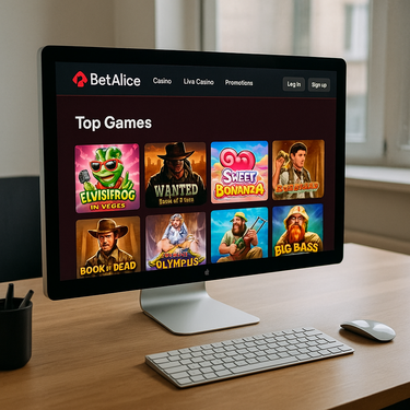 BetAlice Desktop Platform - User Interface